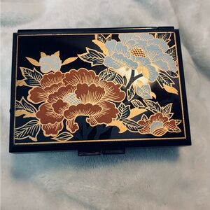Vintage Cosmetic Mirror & Floral Tissue
Box